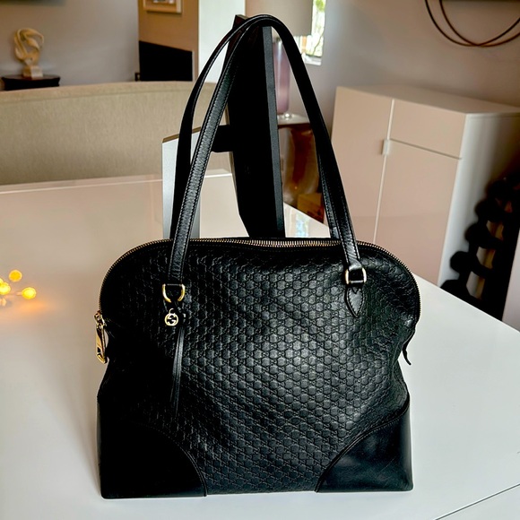 Gucci Handbags - Authentic Gucci Microgissima Bree Shoulder Bag